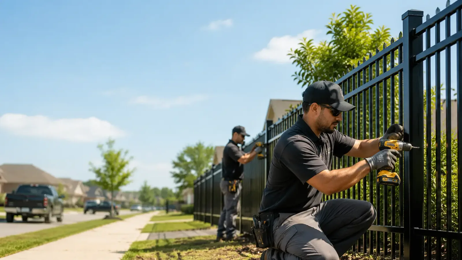 Metal Fence Installation in Lovelaceville, KY